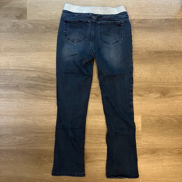 Justice Mid Rise Knit Waist Jeans Size 18 - Picture 2 of 4